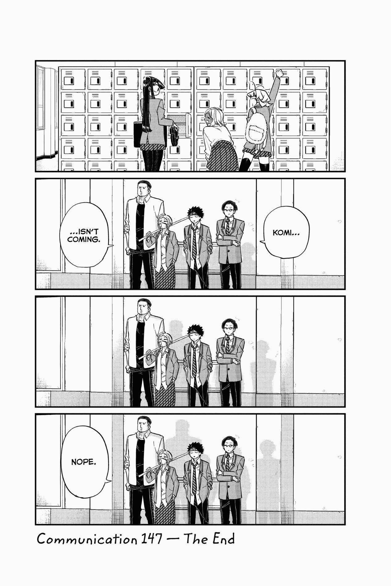 Komi Can’t Communicate, Chapter 147 image 3